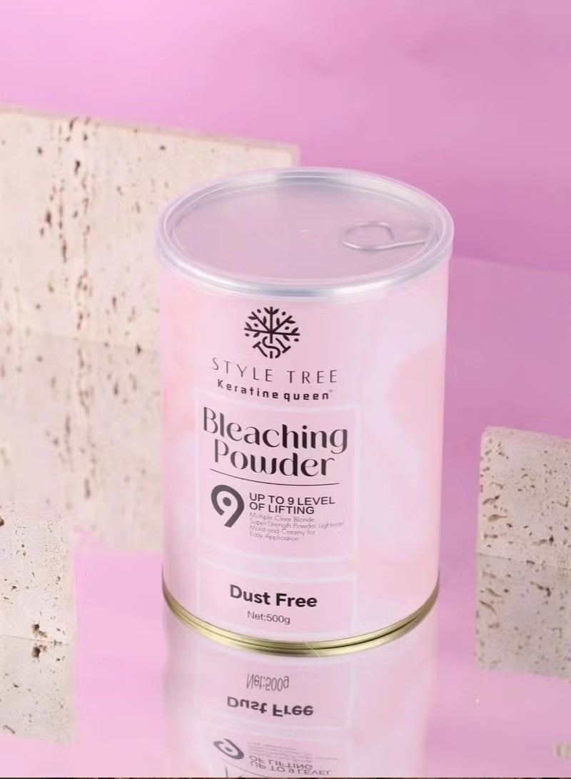 Keratine queen Style Tree Dust free Bleaching Powder 500g - Image 2